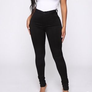 Fashion nova black jeans